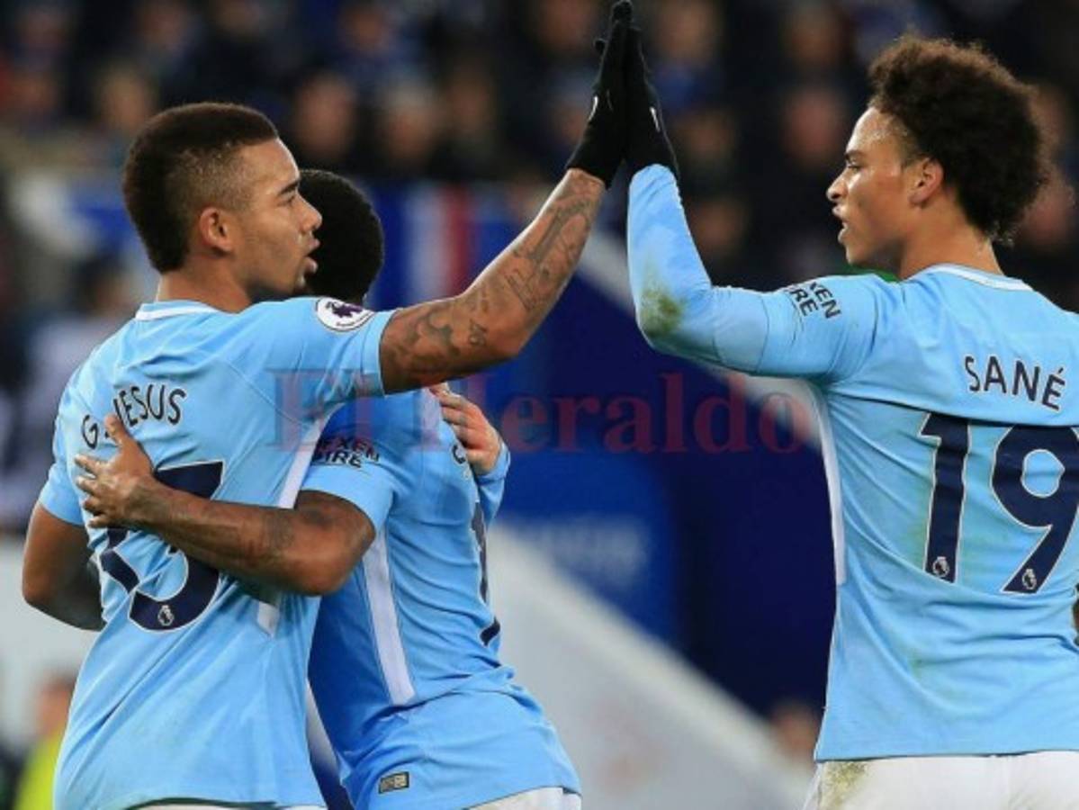Mánchester City sigue imparable tras ganar al Leicester (2-0), pincha el Tottenham  
