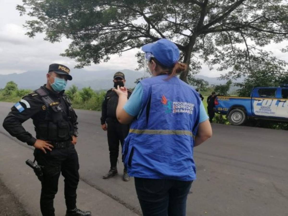 Procuraduría de DDHH de Guatemala pide trato humanitario para migrantes hondureños