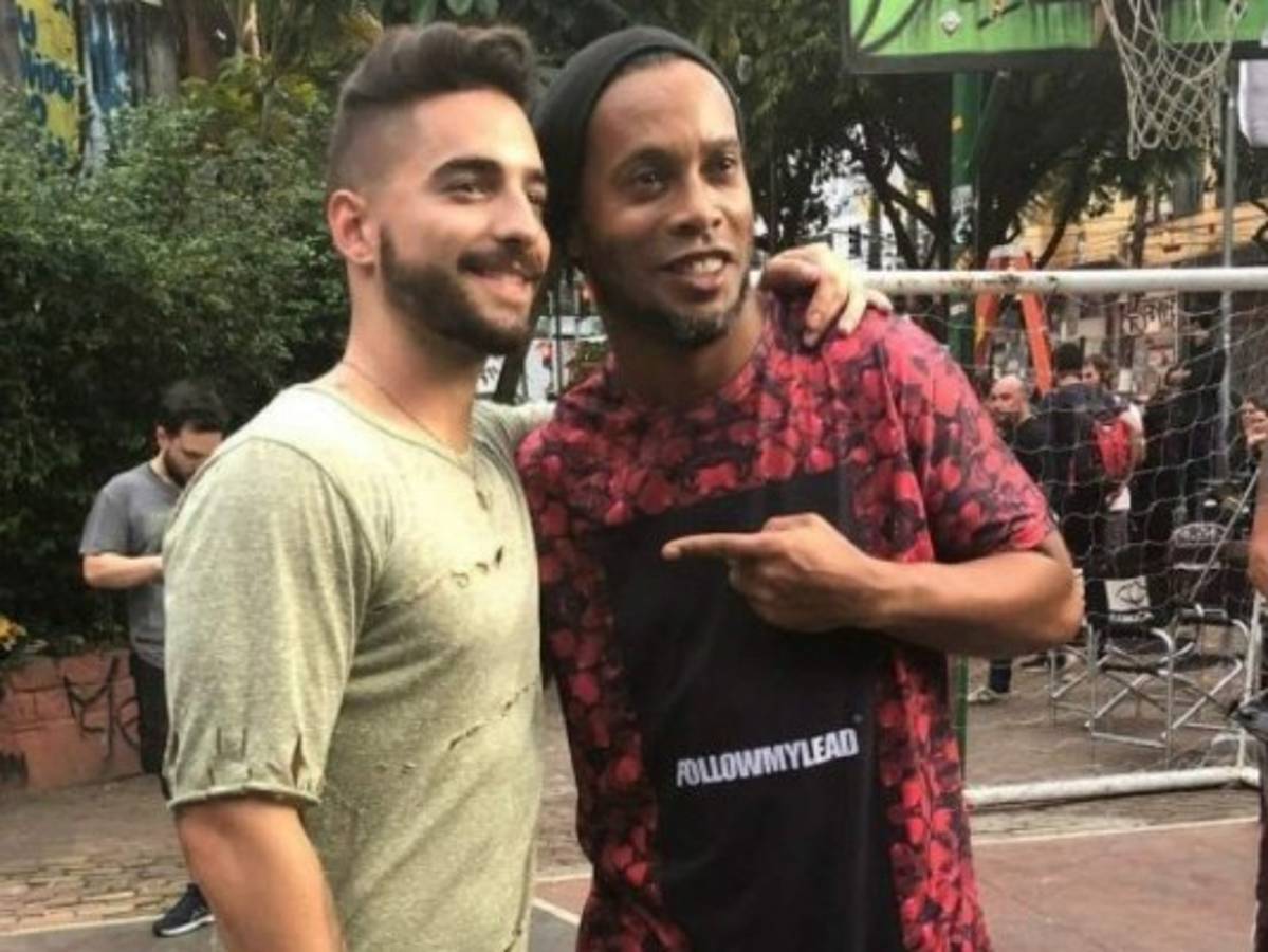 ¿Qué hacían Ronaldinho y Maluma juntos?
