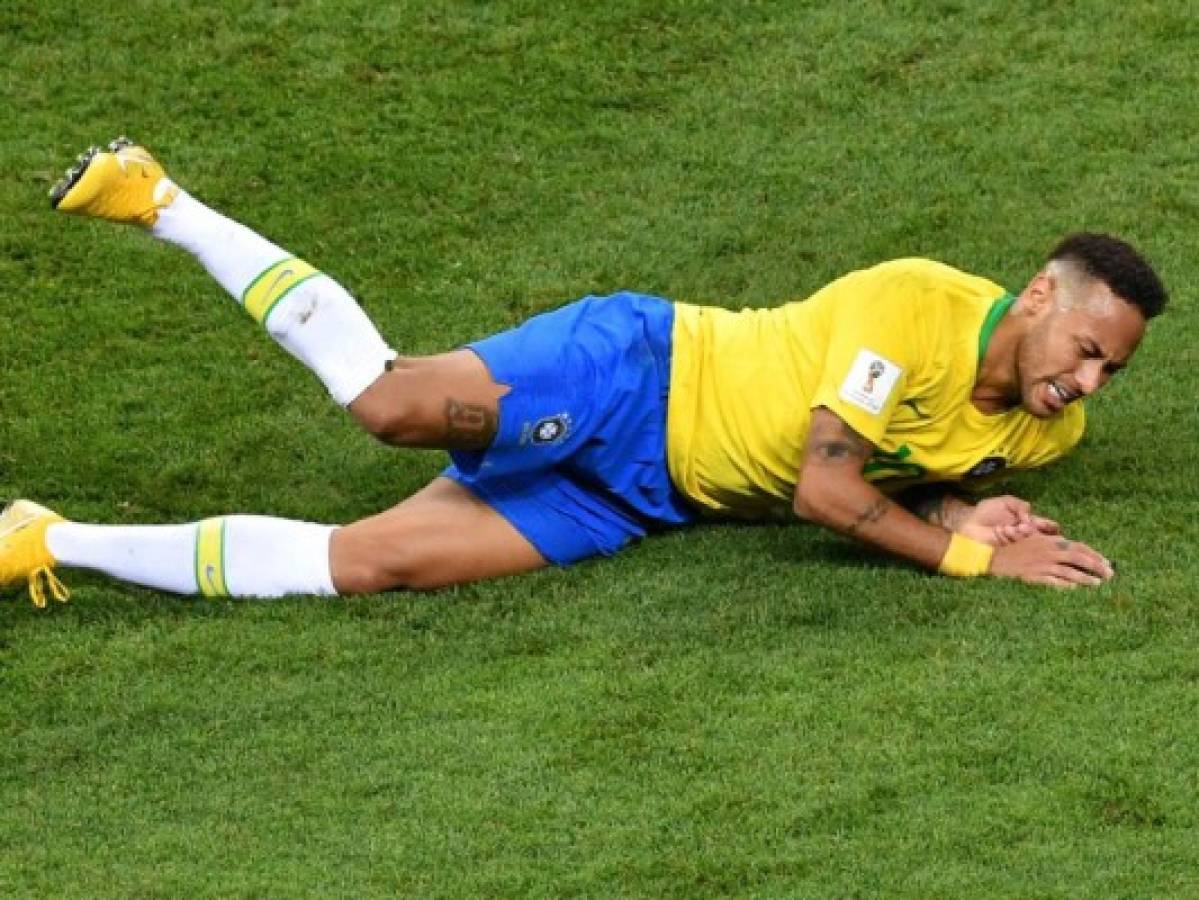 Crean abecedario con las simulaciones de Neymar en el Mundial Rusia 2018