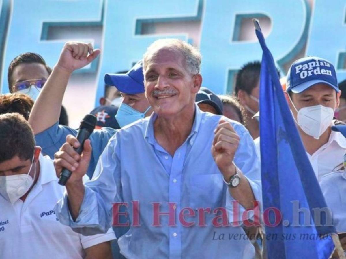 Nasry Asfura está pidiendo el voto en plancha a su militancia. Foto: El Heraldo