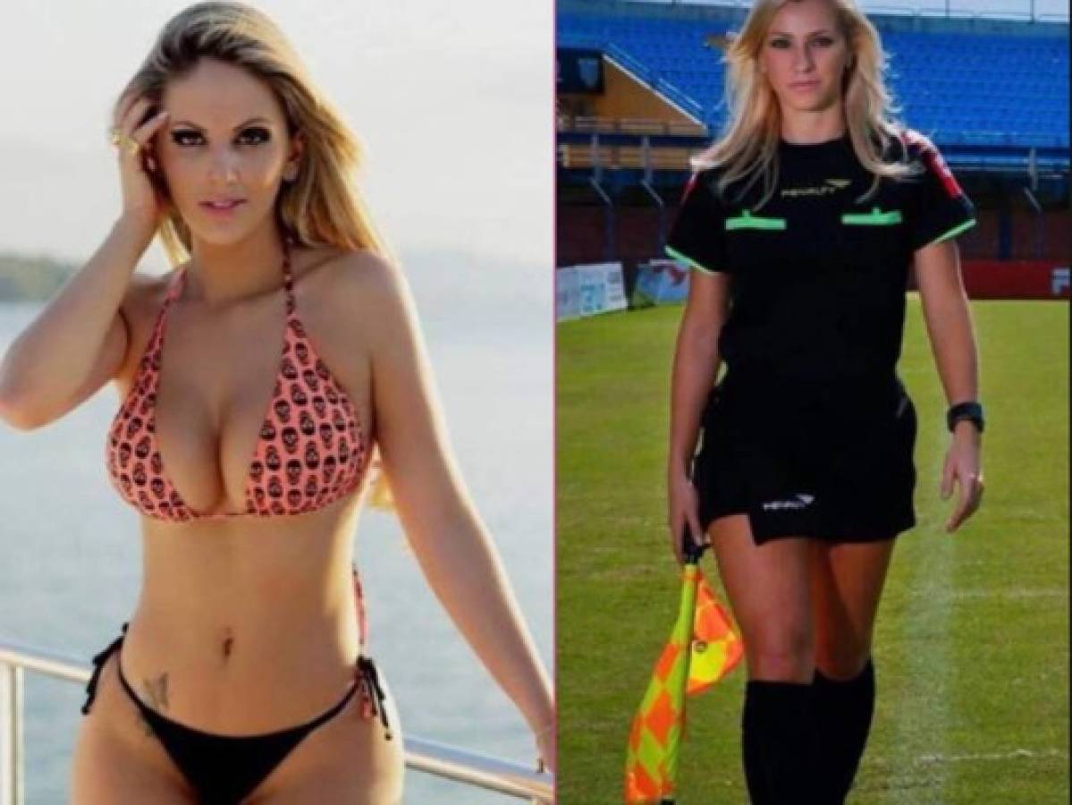 Así es Fernanda Colombo, la sexy árbitro que marcará historia en Rusia 2018