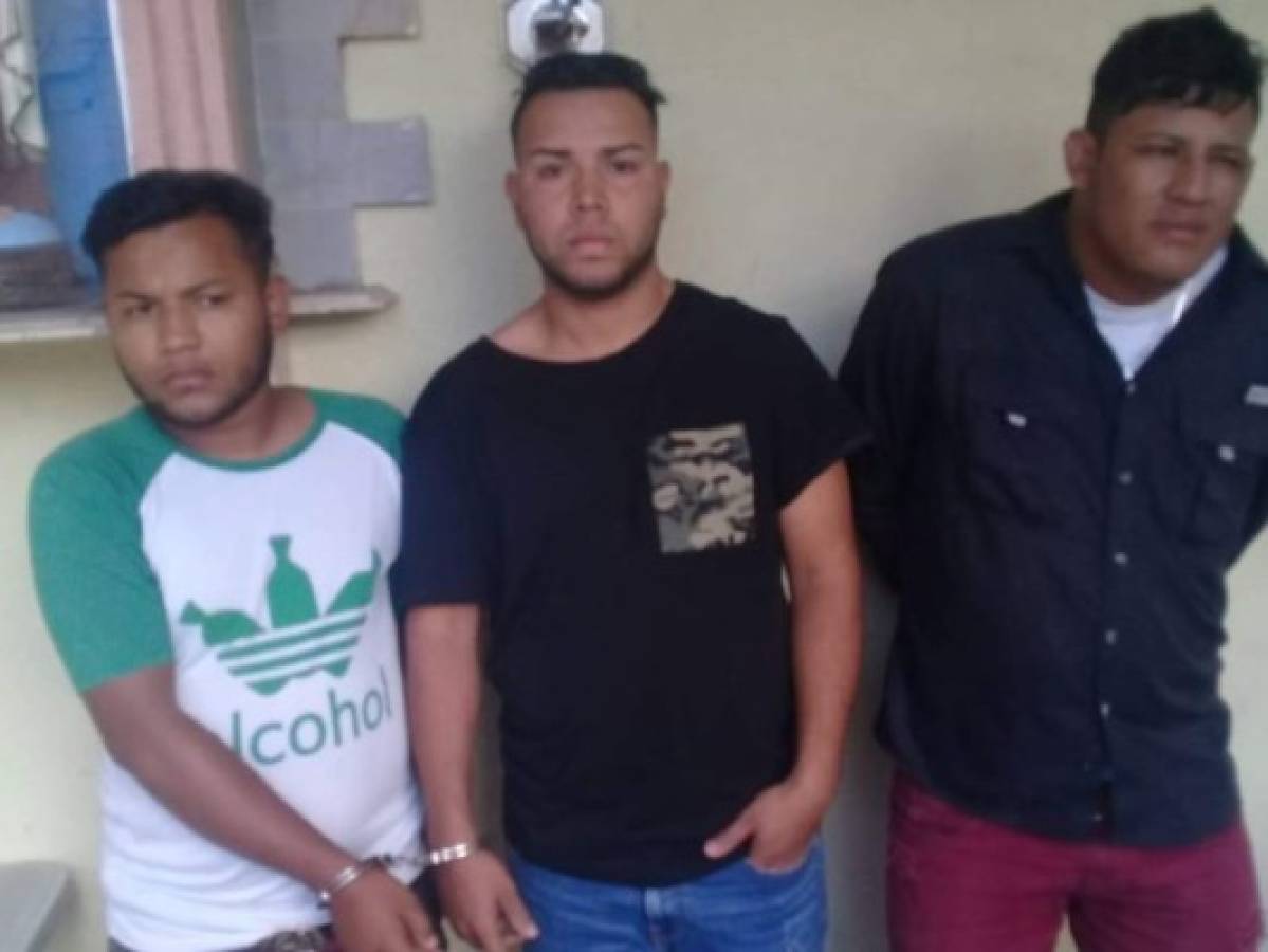 En el centro de la capital capturan a tres supuestos pandilleros por la muerte de un policía