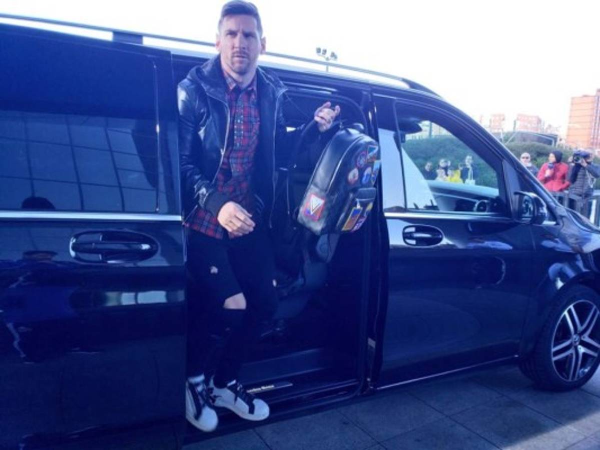 Leo Messi entrena con Argentina previo a los amistosos ante Venezuela y Marruecos