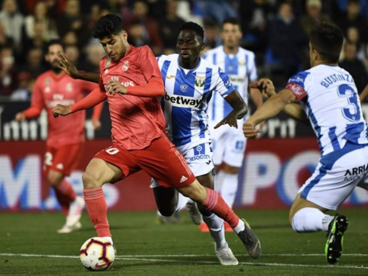 Real Madrid sacó un punto en su visita al Leganés en la jornada 32 en España