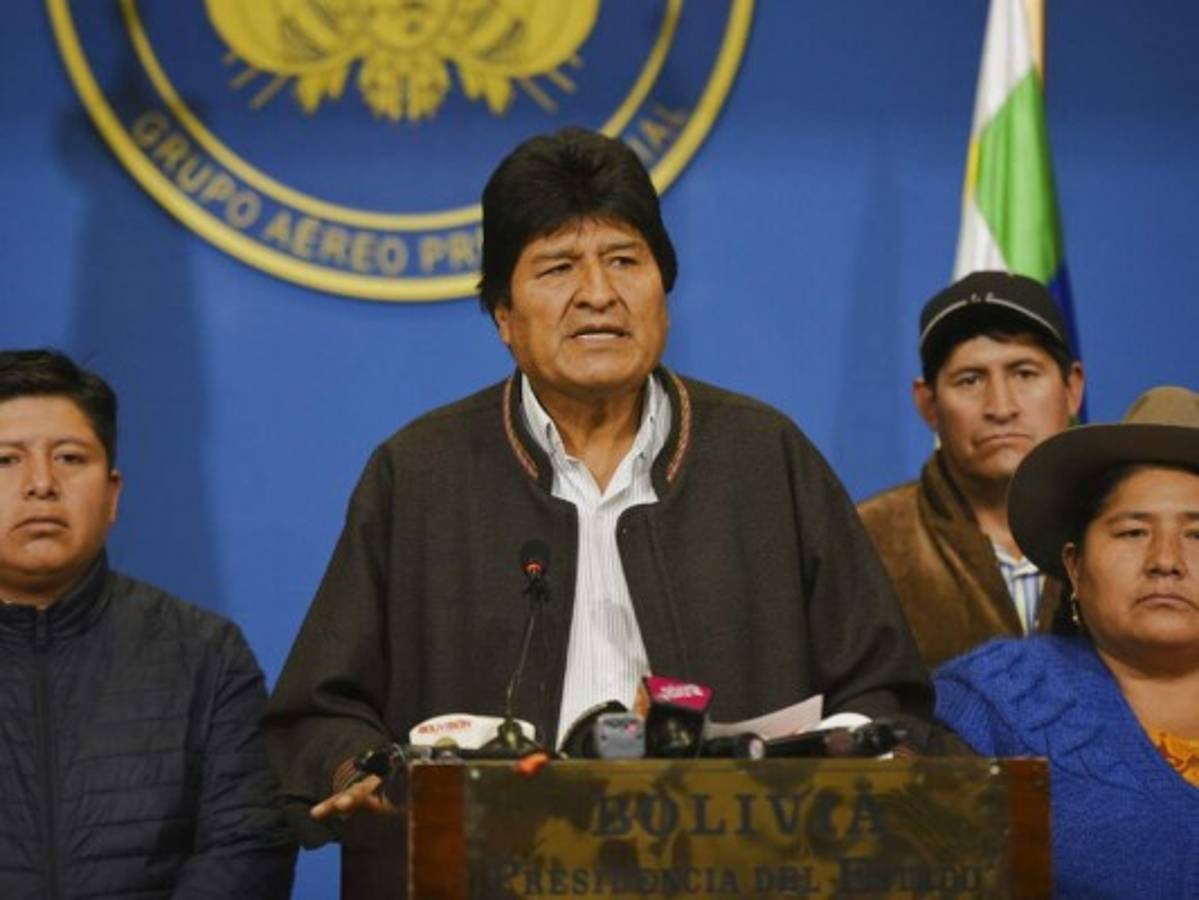 México considera un golpe lo ocurrido en Bolivia 