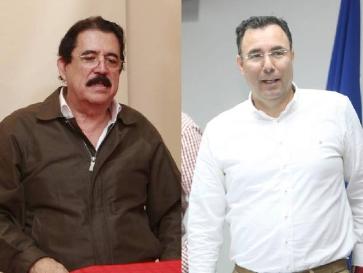 Cruce de acusaciones protagonizan Luis Zelaya y 'Mel” Zelaya