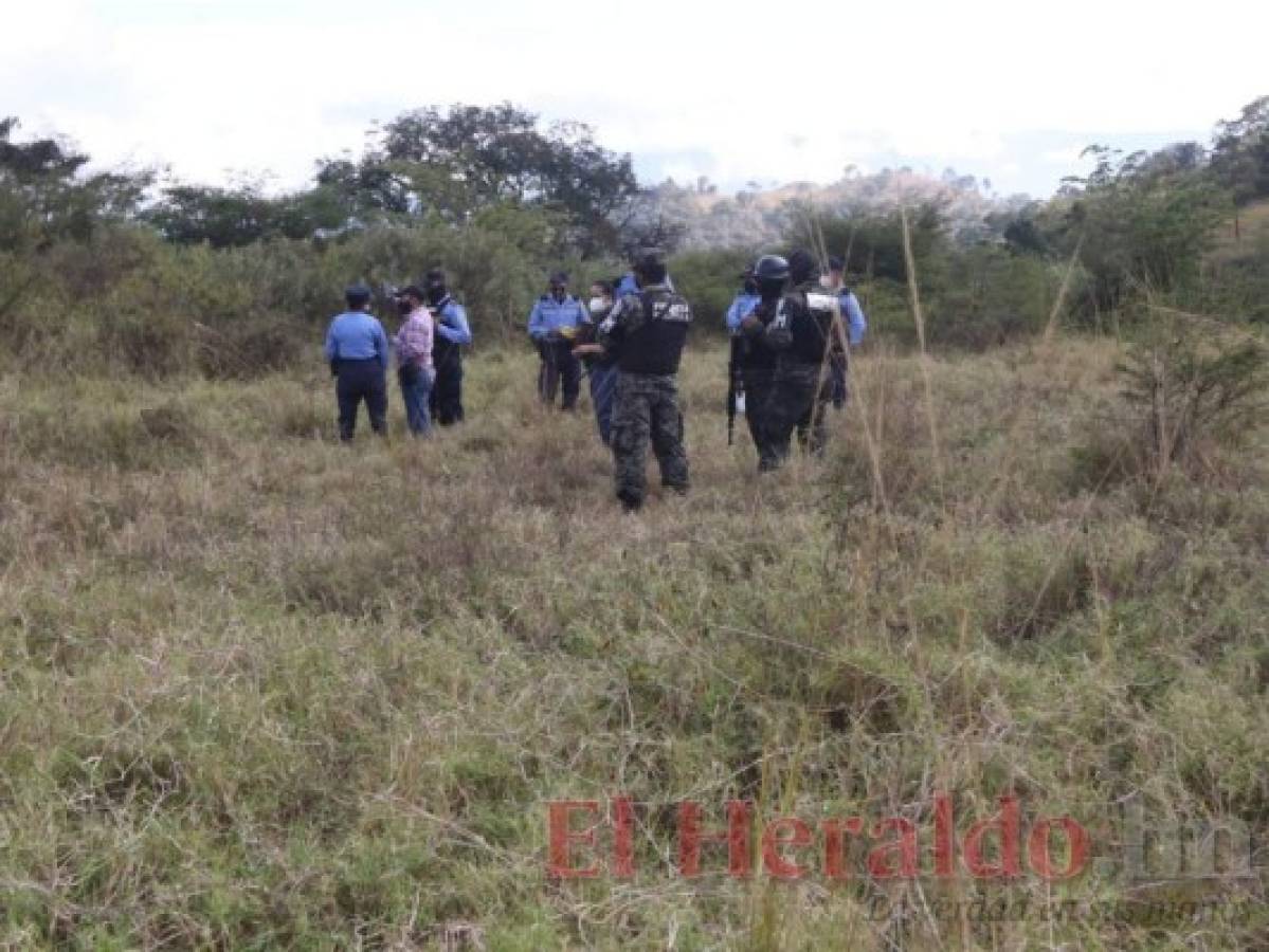 ¡Dantesco! hallan cementerio clandestino en aldea El Lolo de la capital