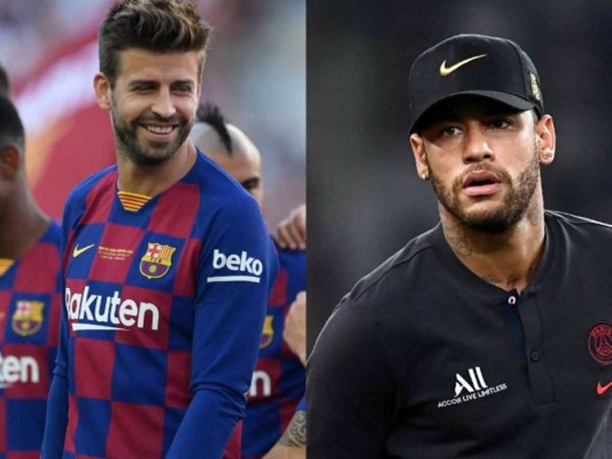 Piqué habló sobre Neymar y su posible llegada al Barcelona