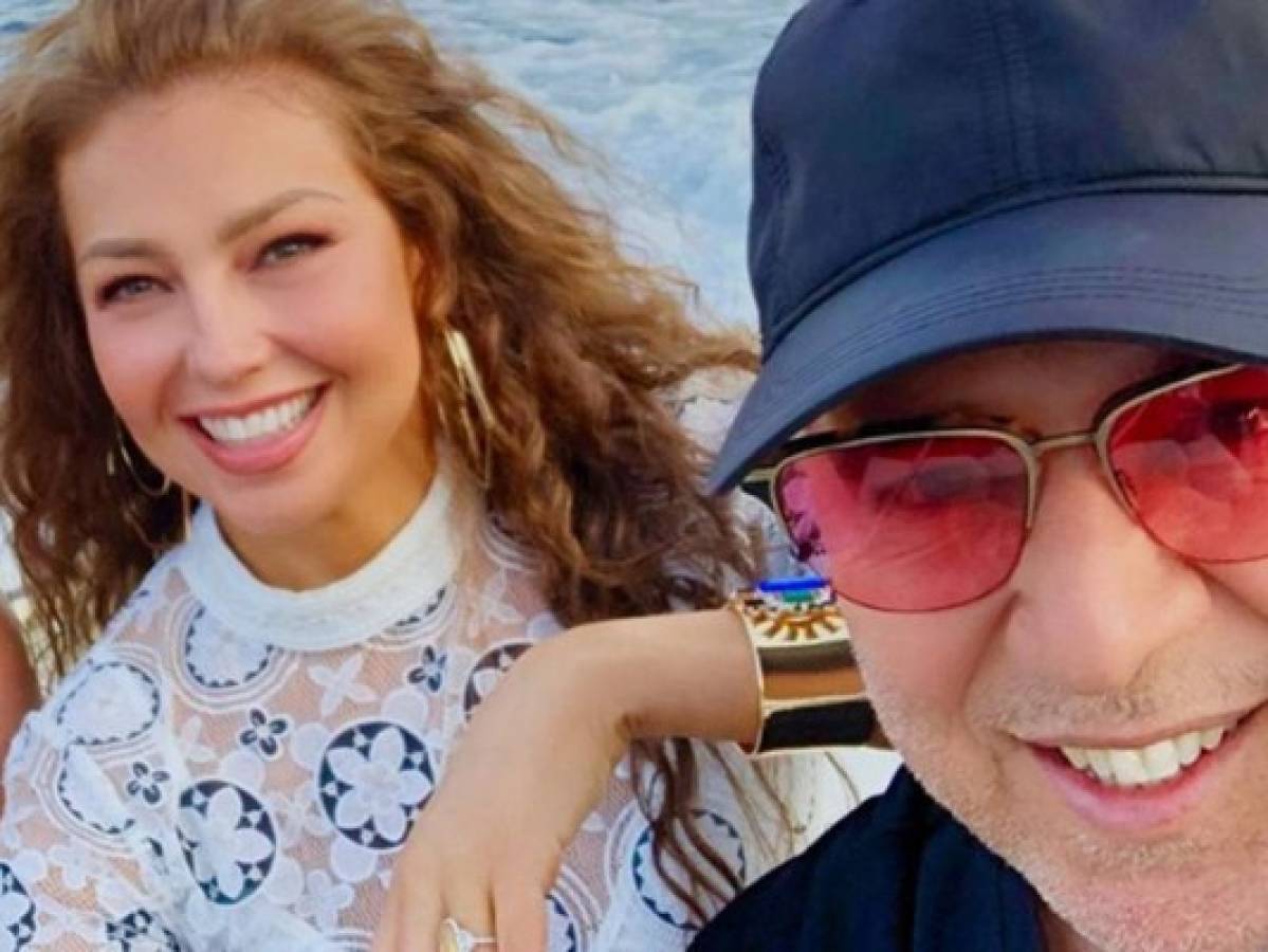 Thalía celebra 19 años de matrimonio con Tommy Mottola con emotivo video