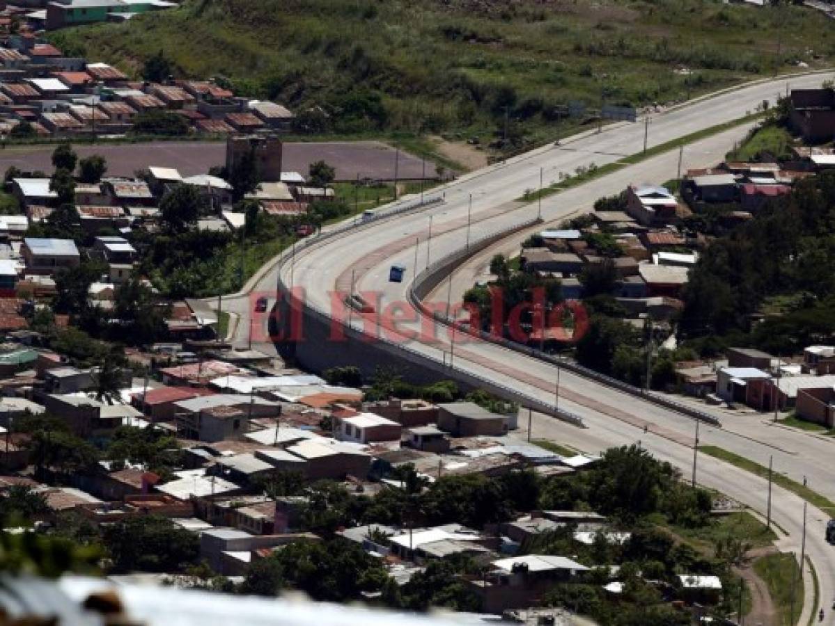 Colonias de la capital de Honduras reflejan anhelos de paz