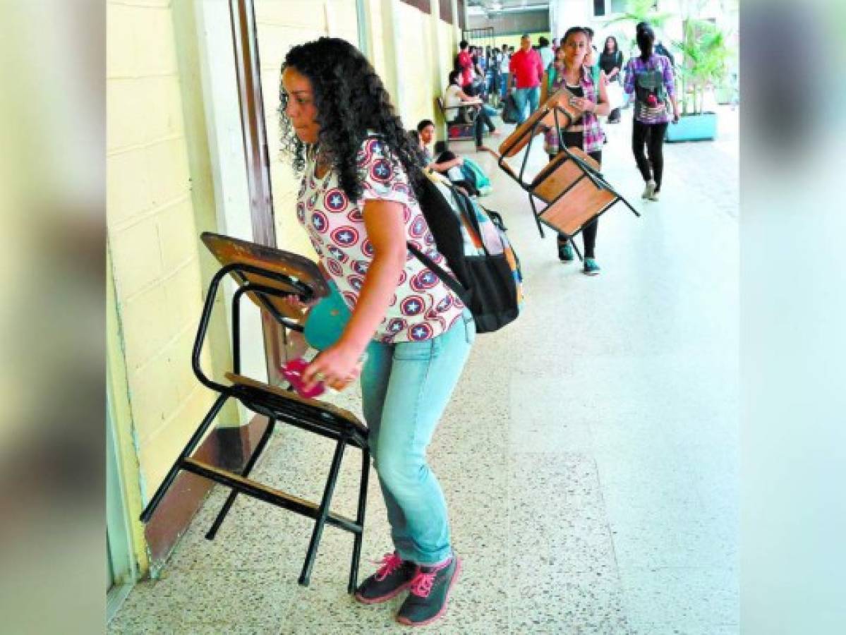 Autoridades de la UNAH anuncian otro desalojo