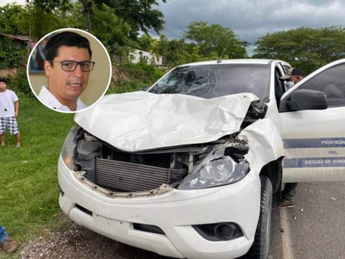 Viceministro de Salud, Roberto Cosenza, sufre accidente en Santa Bárbara