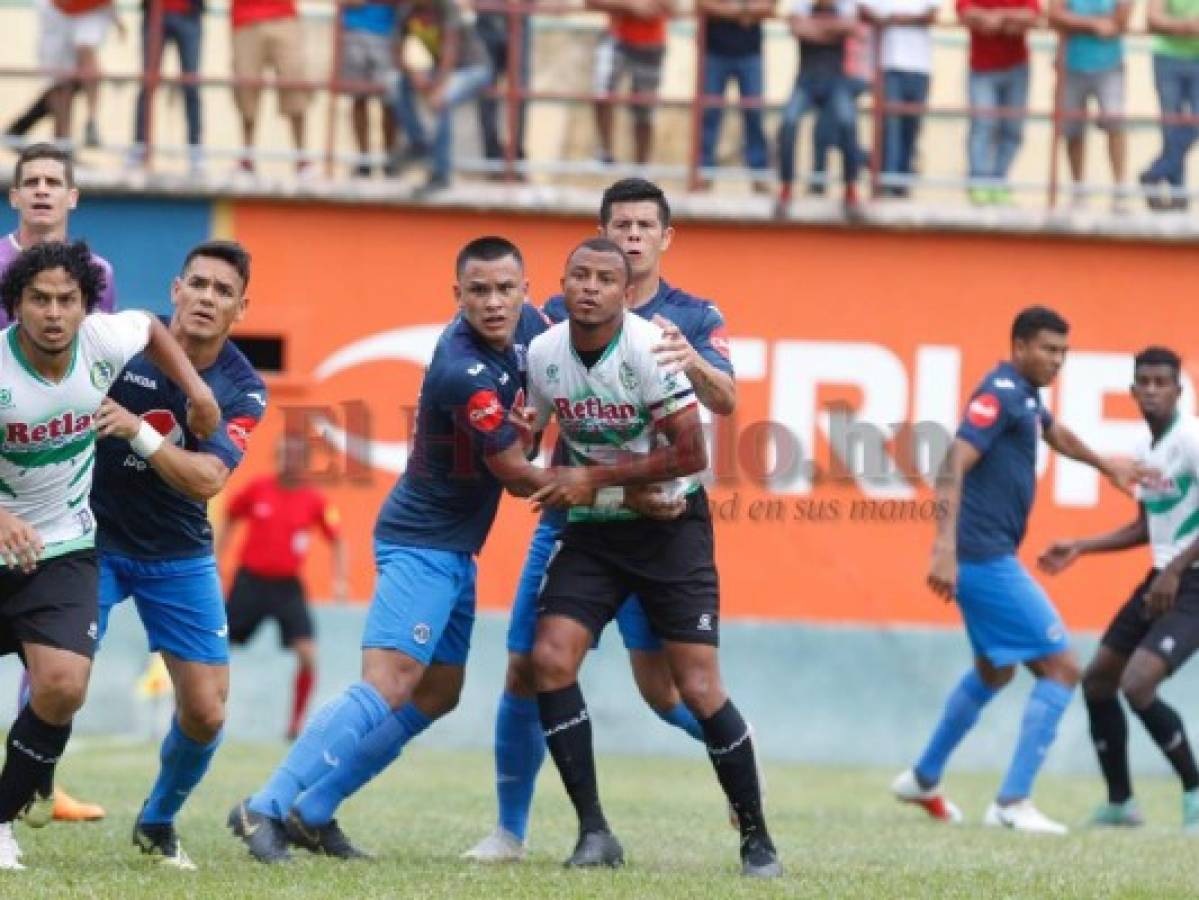 Motagua le ganó a Juticalpa 3-2 y lo deja en coma, con un pie en el descenso