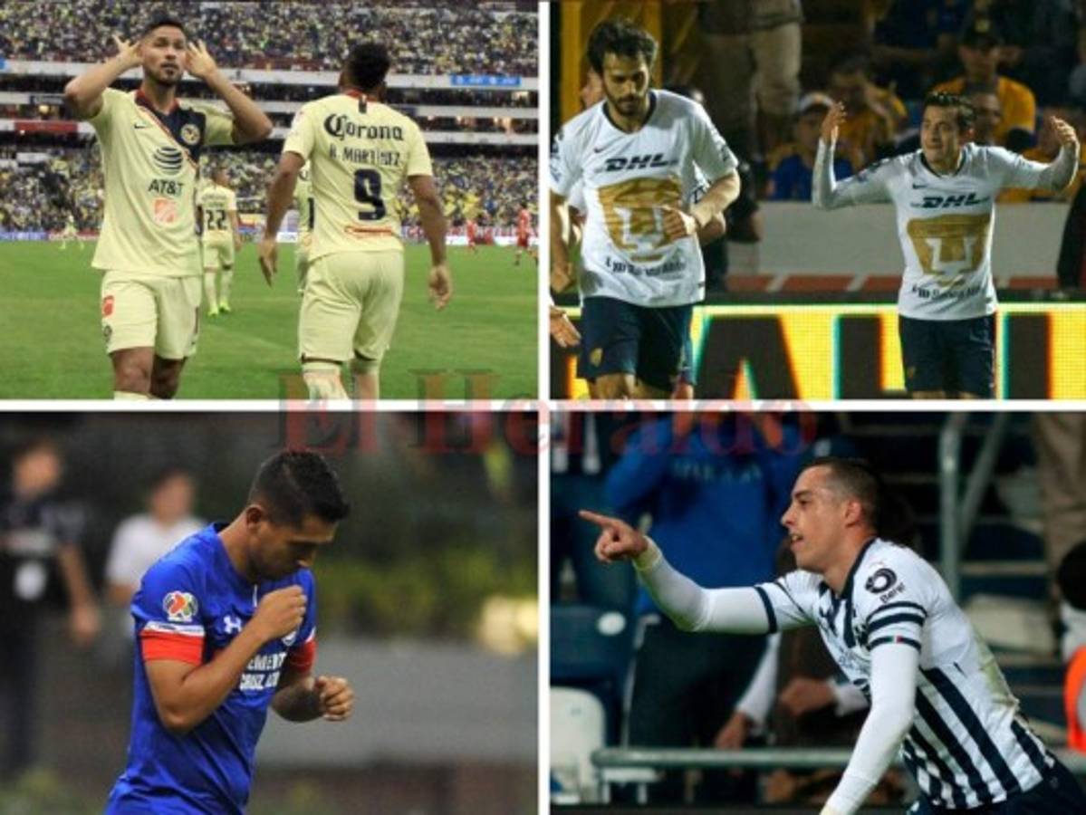 Rayados de Monterrey vs Cruz Azul y América vs Pumas en semis de la Liga MX