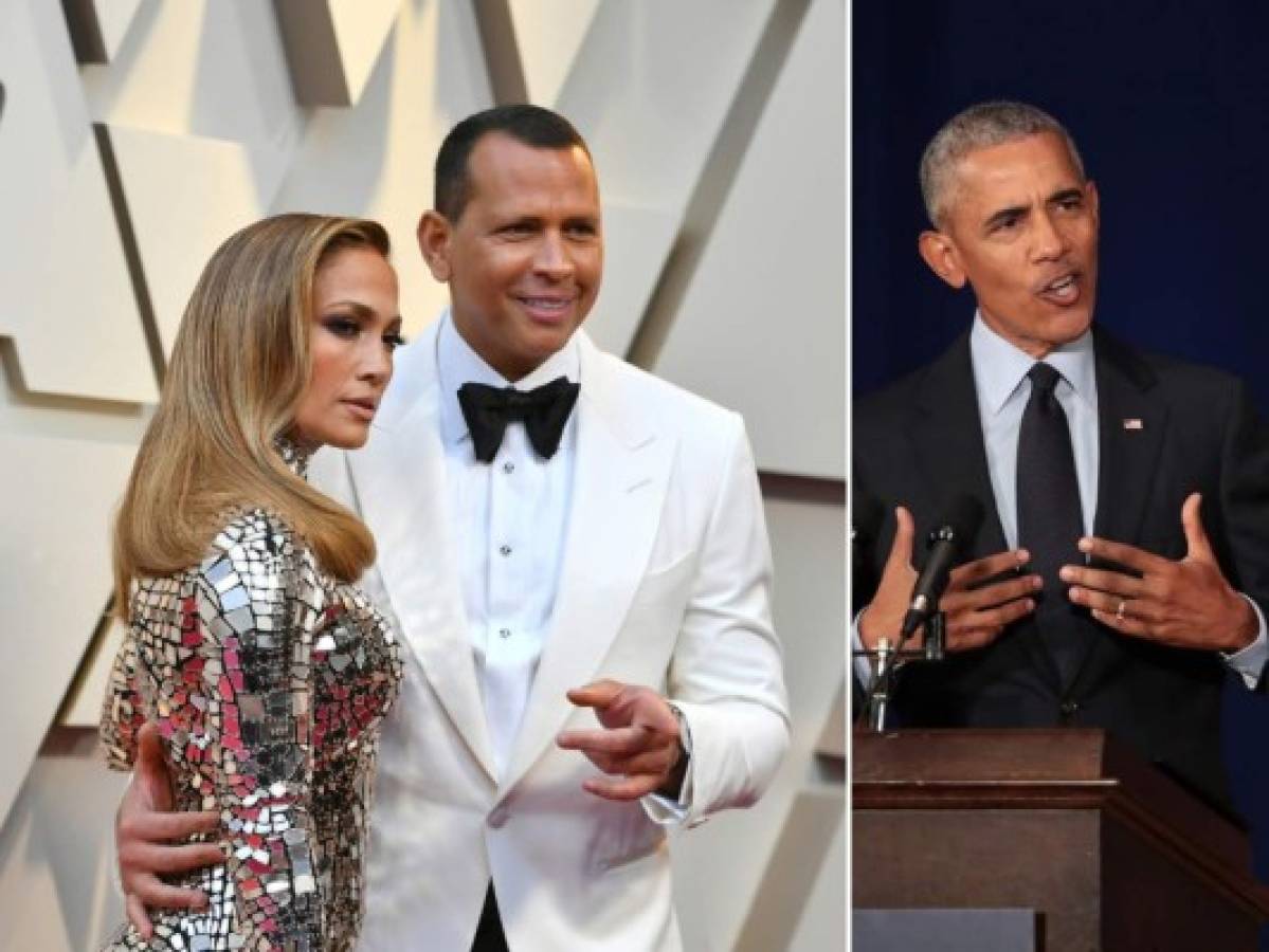 Barack Obama felicita a Jennifer Lopez y Alex Rodríguez por su compromiso
