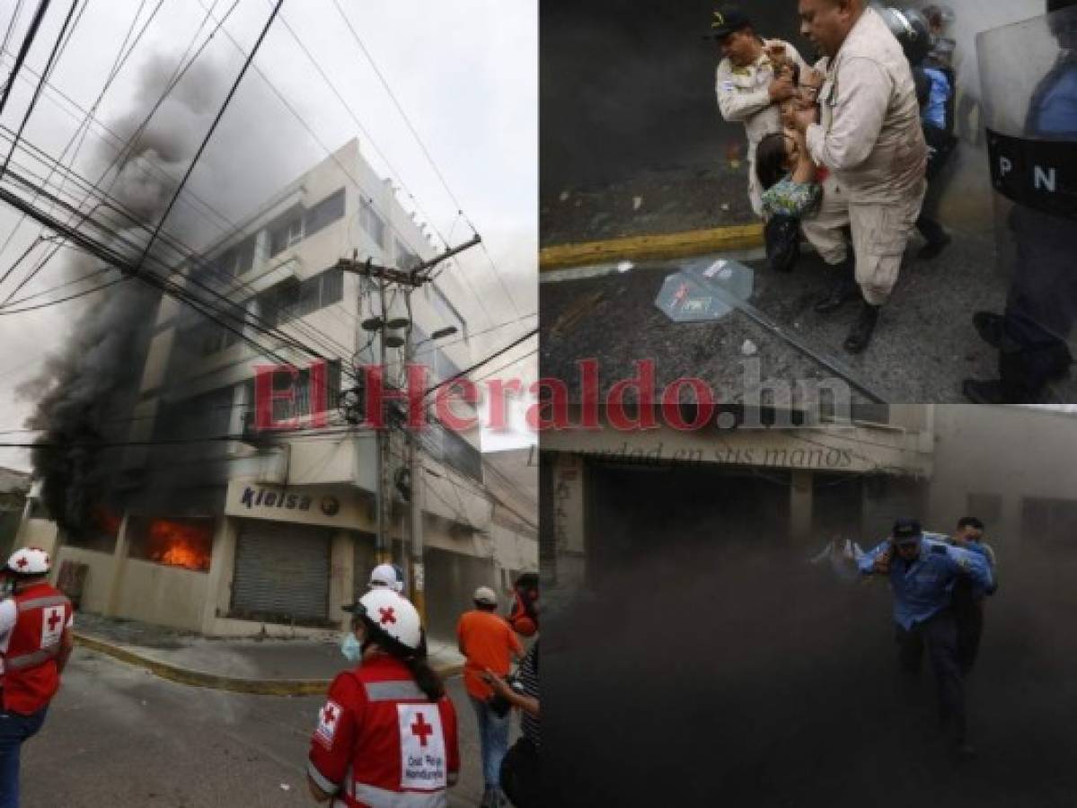 De tomas pacíficas a revuelta: Cronología de las protestas que dejaron 'bajo fuego' la capital de Honduras