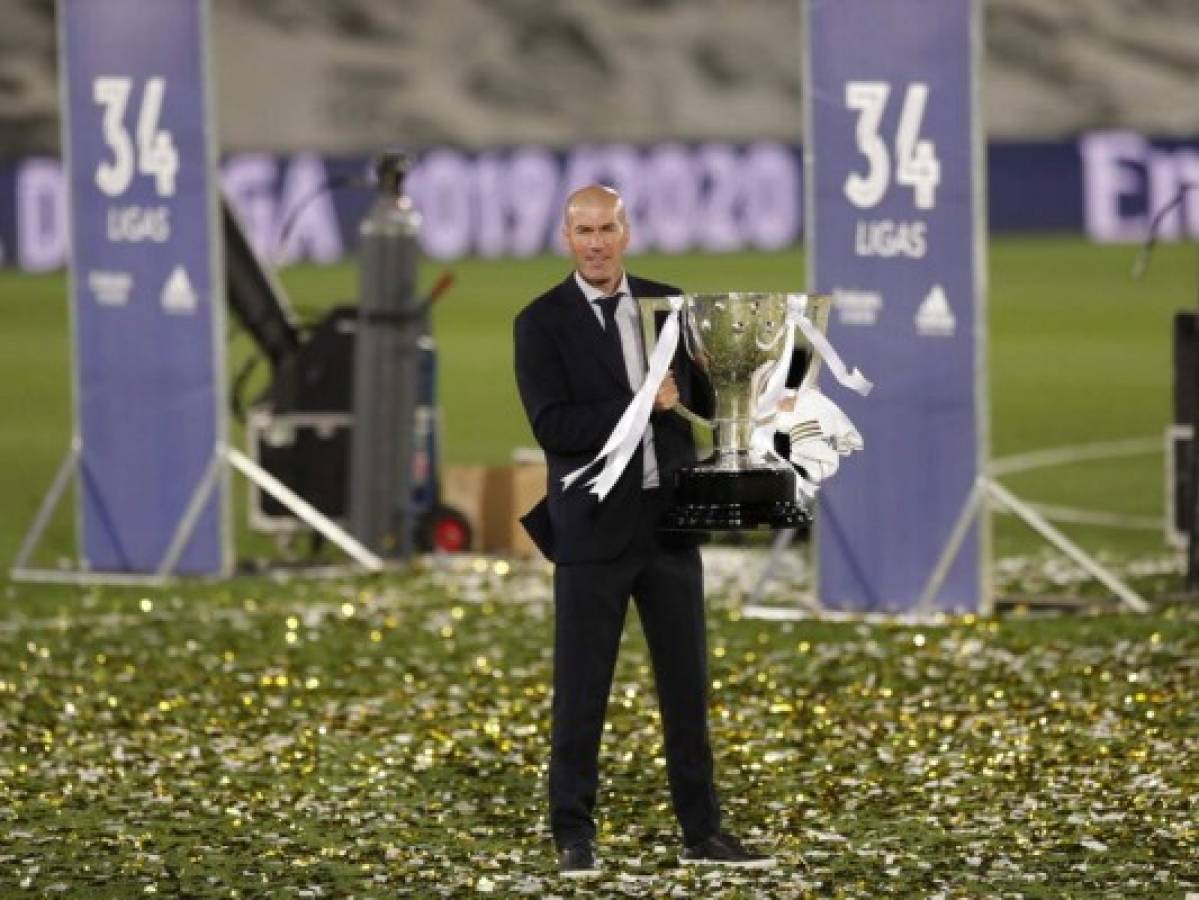 Zidane, clave para el primer título del Madrid sin Cristiano