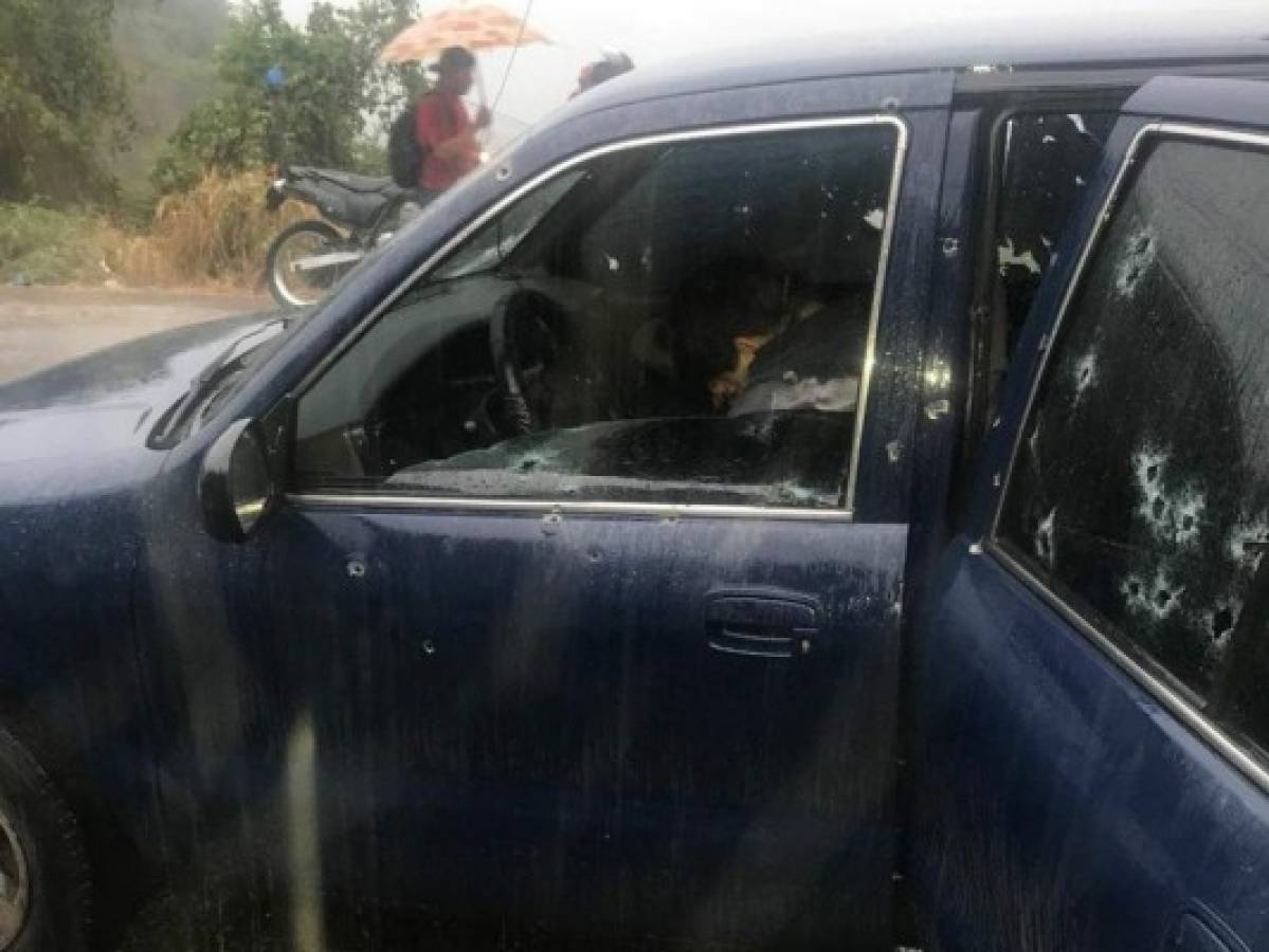 Masacre: Cuatro personas fueron asesinadas dentro de un vehículo en San Pedro Sula