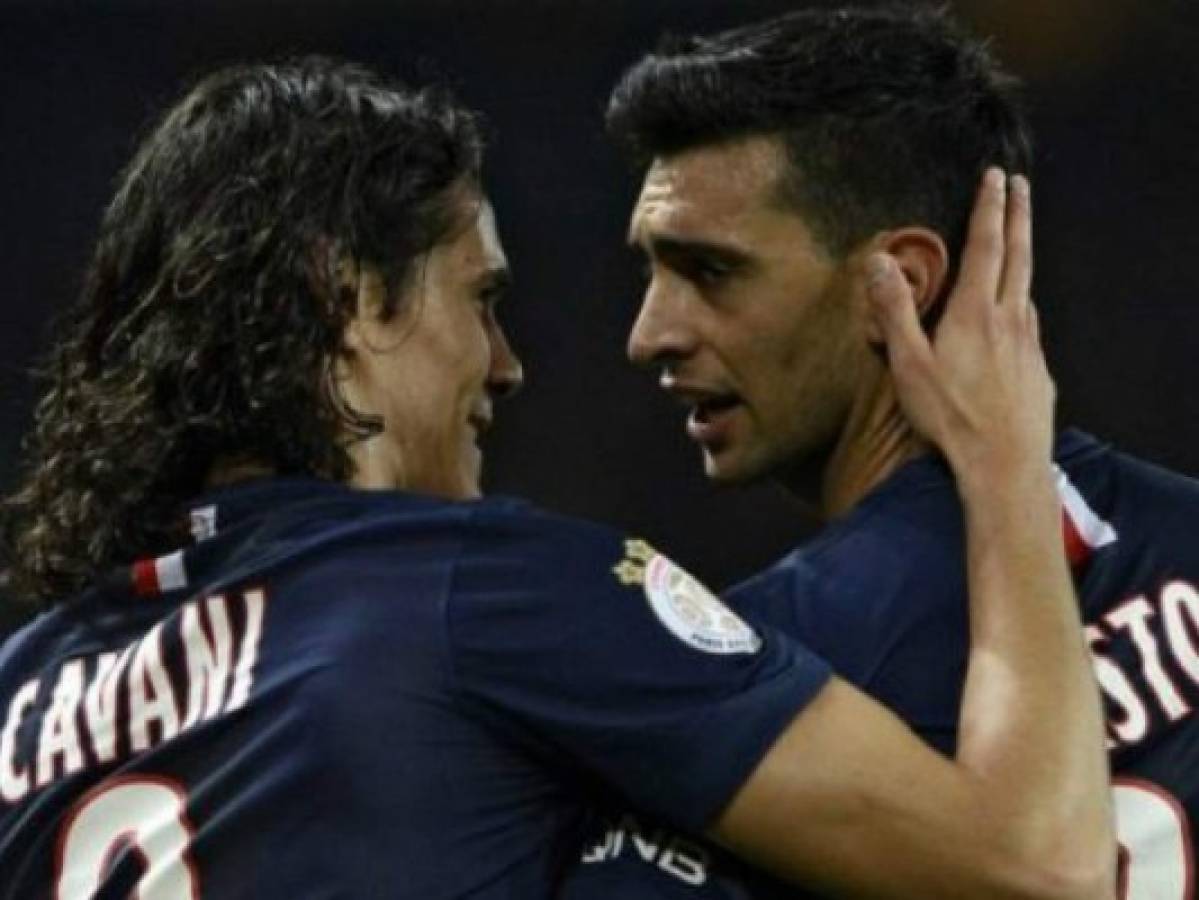 Cavani y Pastore, bajas en la visita del París SG a Rennes en Copa