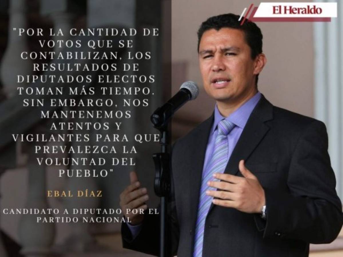 En frases: así se ha pronunciado Ebal Díaz tras señalamientos de fraude electoral