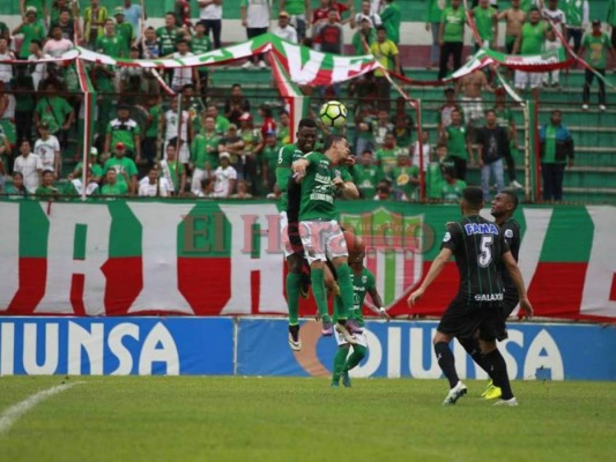 Marathón venció 4-3 al Juticalpa en el estadio Yankel Rosenthal