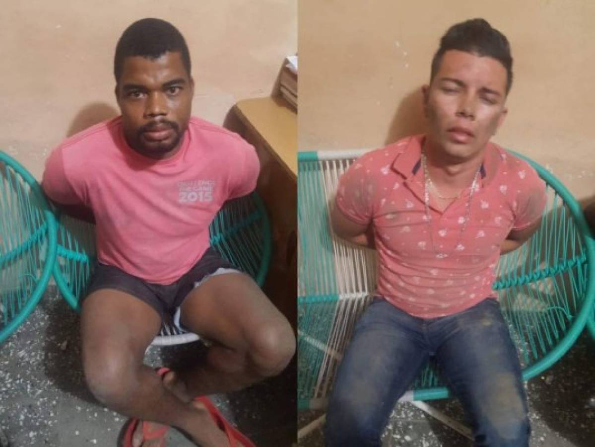 Capturan a dos sospechosos de asesinar a un policía en Puerto Cortés