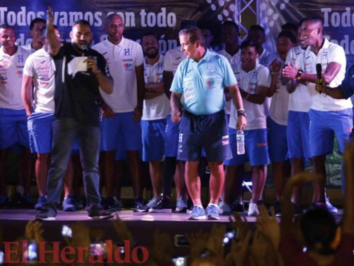 La Selección de Honduras se fortalece con el cariño de los aficionados en Choloma