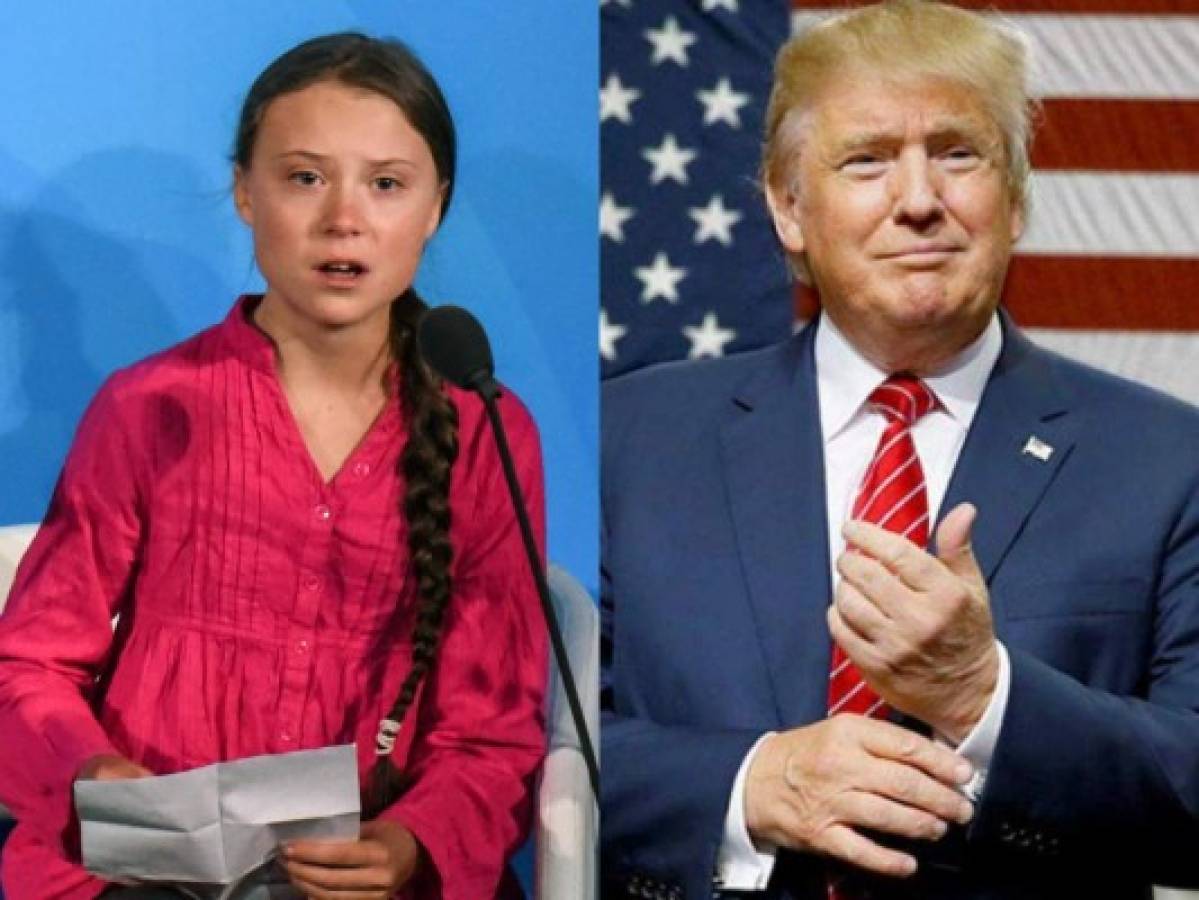 Trump y Greta Thunberg intercambian ironías en Twitter