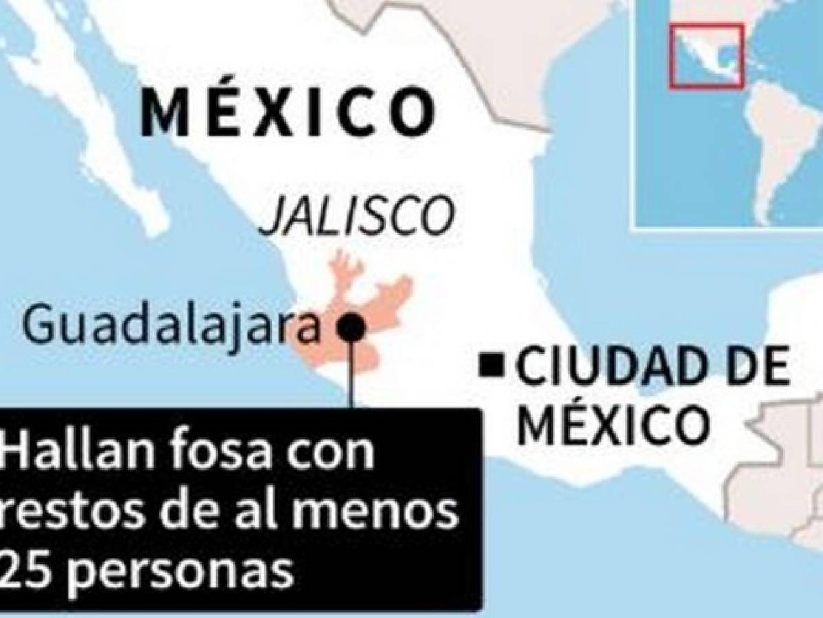 Hallan al menos 25 cadáveres en fosa clandestina en oeste de México 