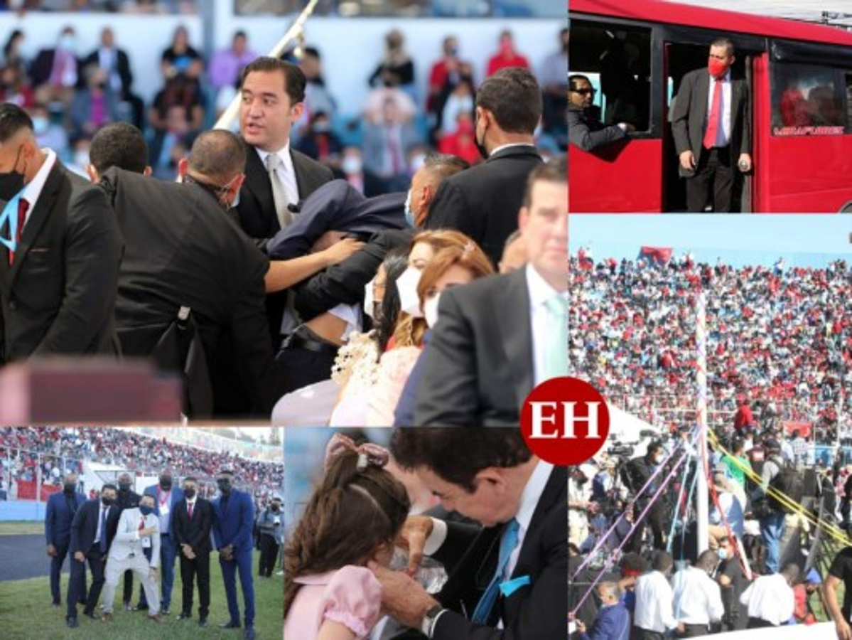 ¡No se vio, pero pasó! Curiosidades de la toma de posesión de Xiomara Castro (Fotos)