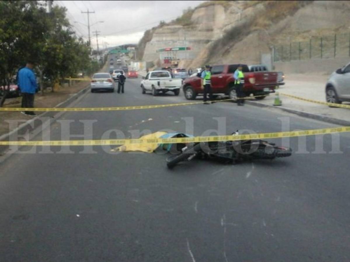 Motociclista muere en accidente vial en el anillo periférico