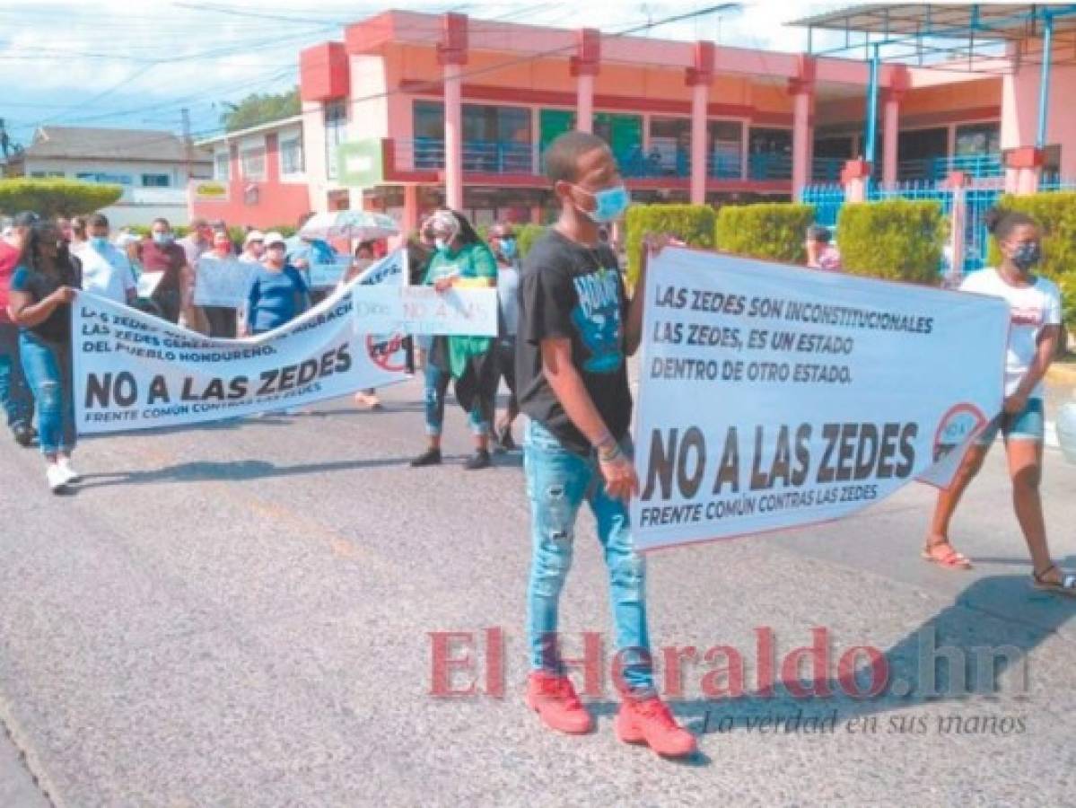 Anuncian protestas contra las ZEDE en varias regiones del país