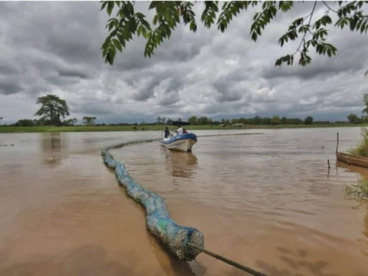 Buscan instalar biobardas en ríos hondureños para detener basura procedente de Guatemala