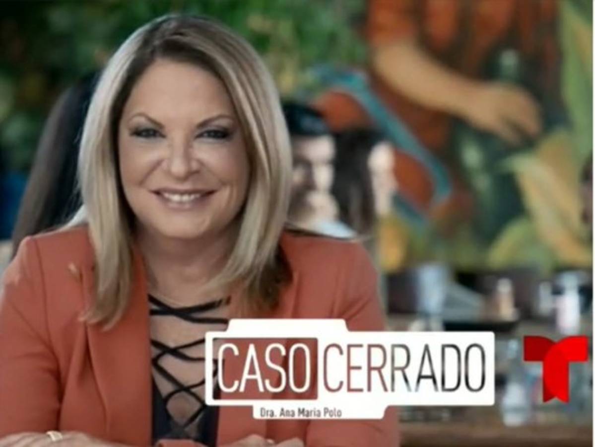 Doctora Polo anuncia nueva temporada de 'Caso Cerrado'