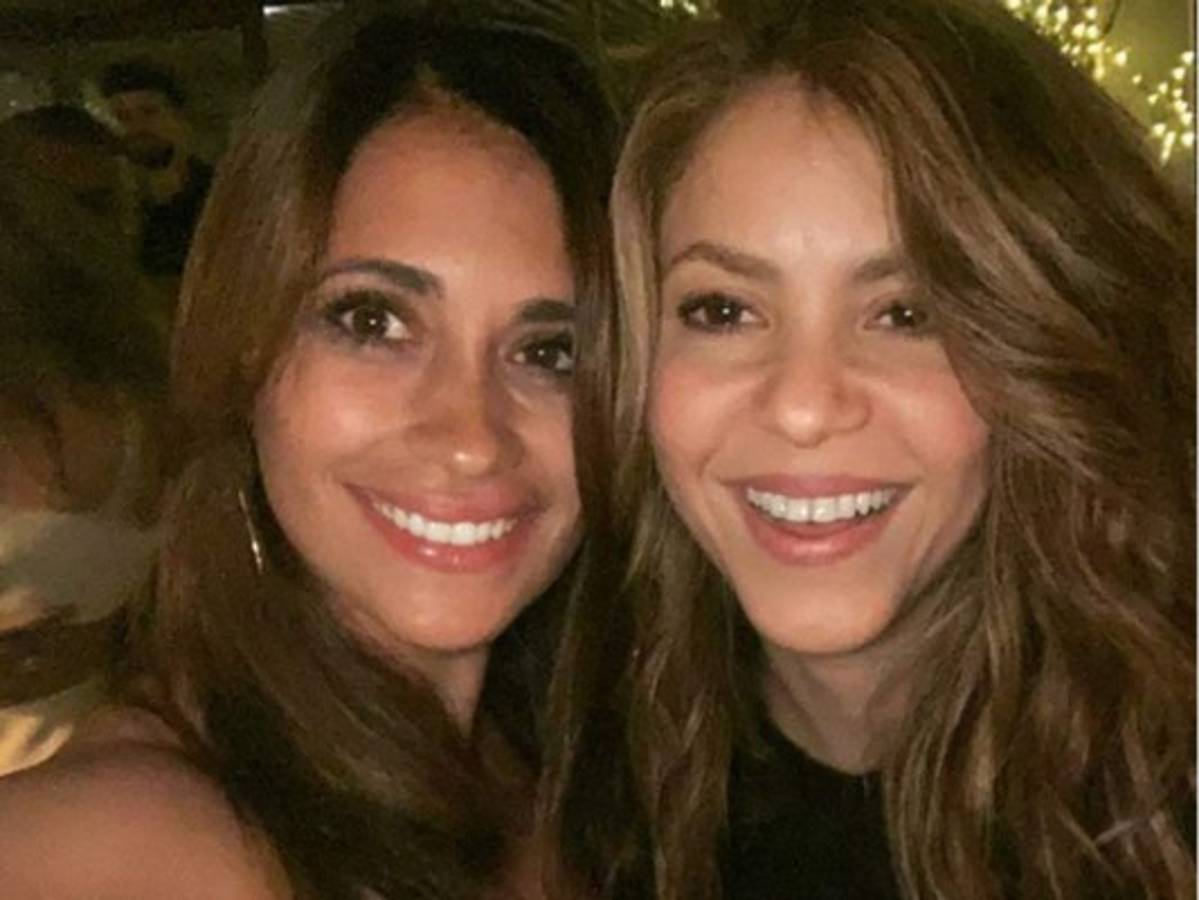 Foto revela la buena relación entre Antonela Roccuzzo y Shakira
