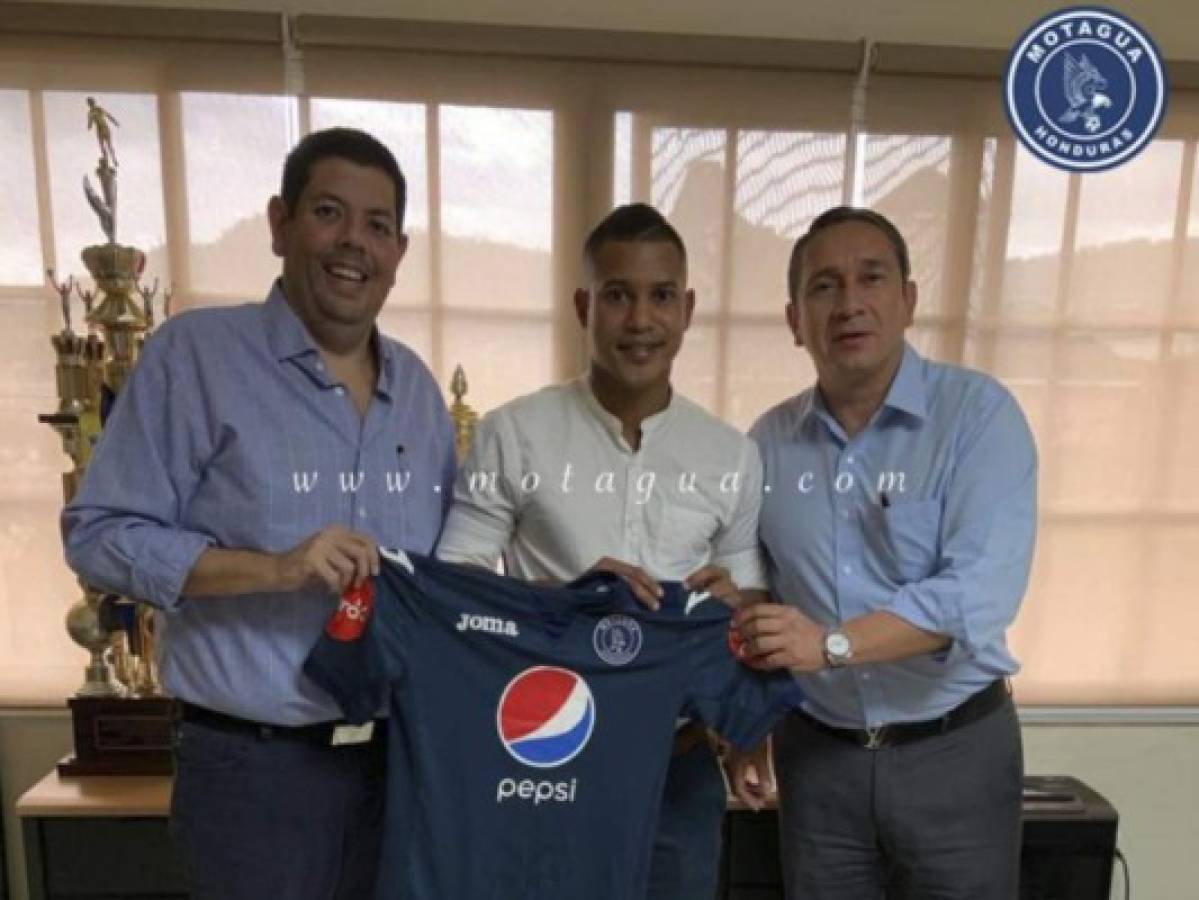 Motagua confirma el fichaje de Óscar Salas