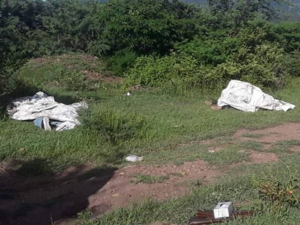 Hallan cadáveres de un hombre y una mujer embarazada en Comayagua