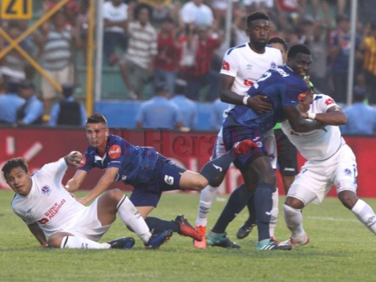 Motagua jugará la final ante Marathón tras empatar 1-1 el clásico de Honduras ante Olimpia