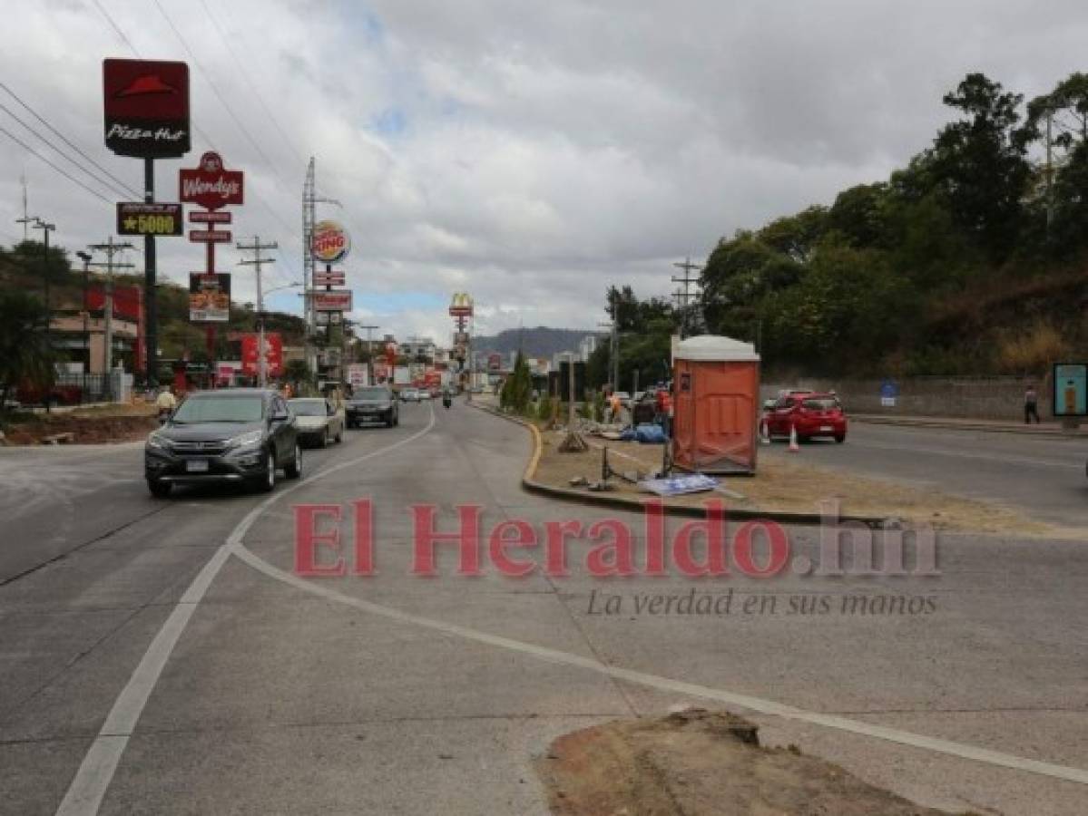 Cierran retorno del bulevar Centroamérica por obras frente a la Kennedy