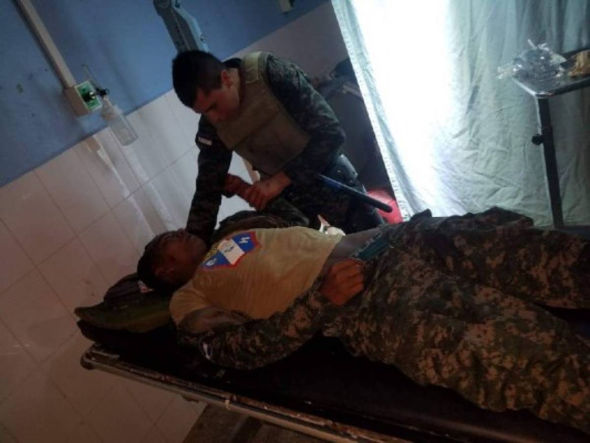 Dos militares muertos tras un violento desalojo en Tocoa, Colón