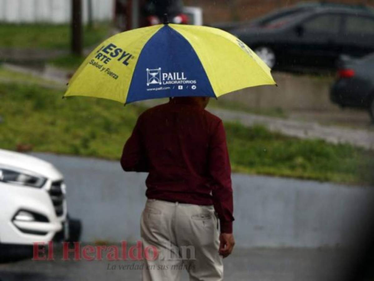 Lluvias continuarán en tres regiones de Honduras este miércoles