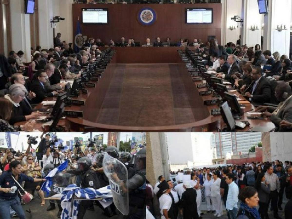 OEA busca aprobación de comisión especial para resolver crisis en Nicaragua