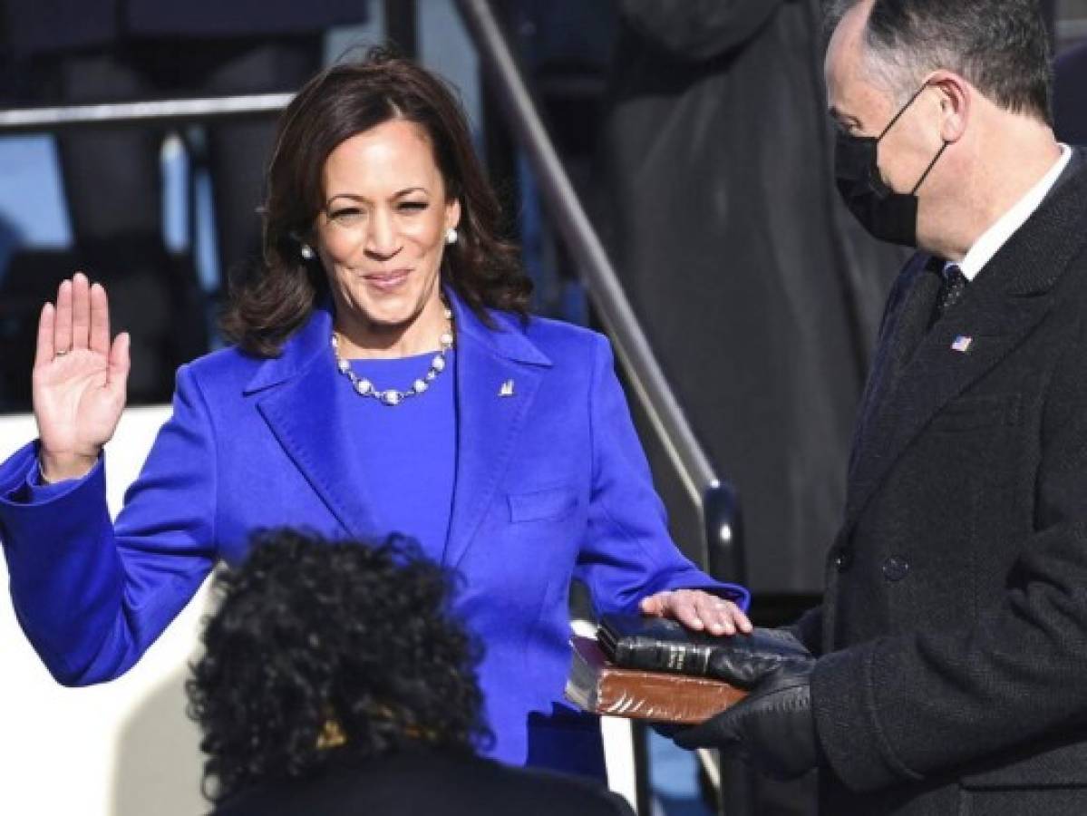 El juramento de Kamala Harris, vicepresidenta de Estados Unidos