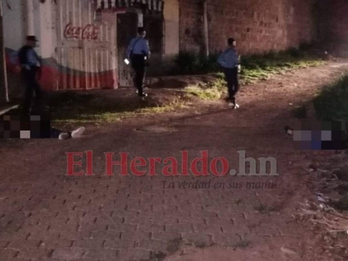 Agentes de la Policía Nacional acordonaron la escena del crimen y comenzaron con las investigaciones. Foto: EL HERALDO