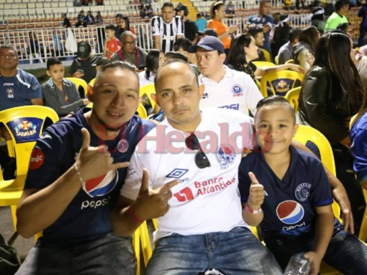 Olimpia vs Motagua veteranos disputaron un amistoso en el Estadio Nacional en Tegucigalpa