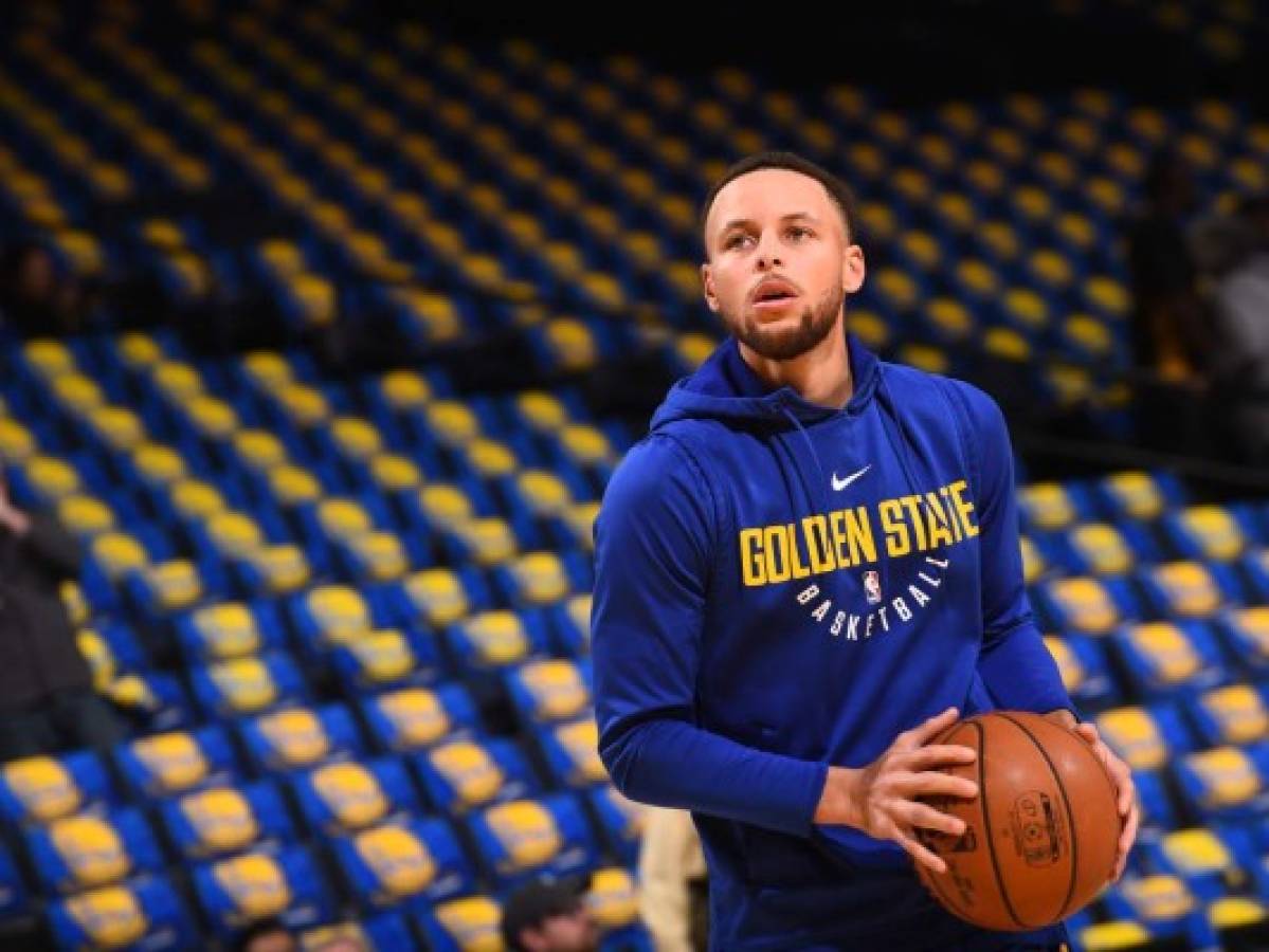 Stephen Curry de Golden State Warriors fuera por lesión tres semanas