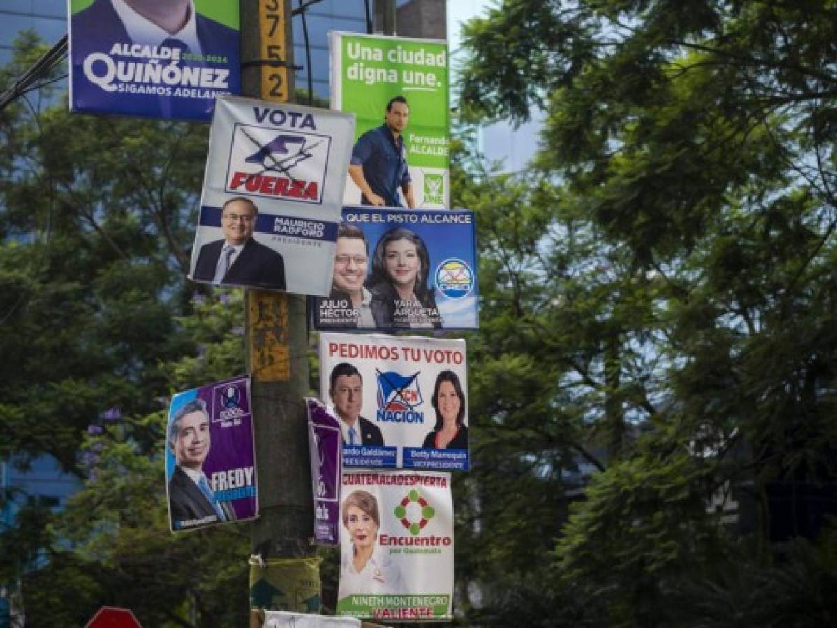 ¿Quiénes buscan la presidencia de Guatemala?