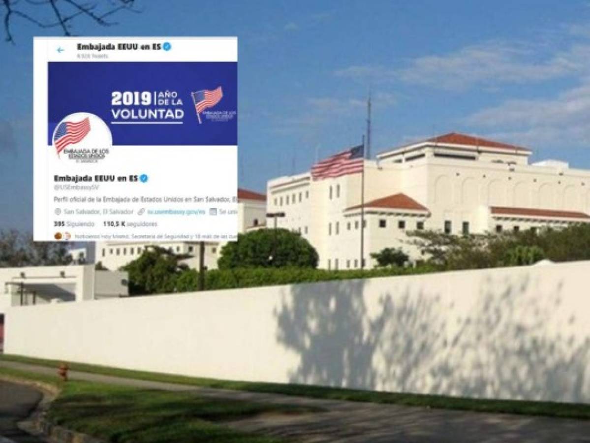 Honduras pide a EEUU aclarar tuit de su embajada en El Salvador