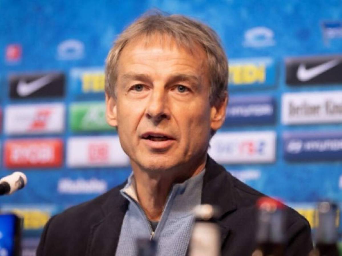 Klinsmann regresa al banquillo como técnico de Hertha Berlín